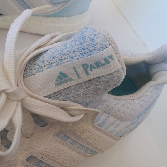 Adidas × Parley Ultra boost Ice Blue white sneakers - Picture 8 of 10